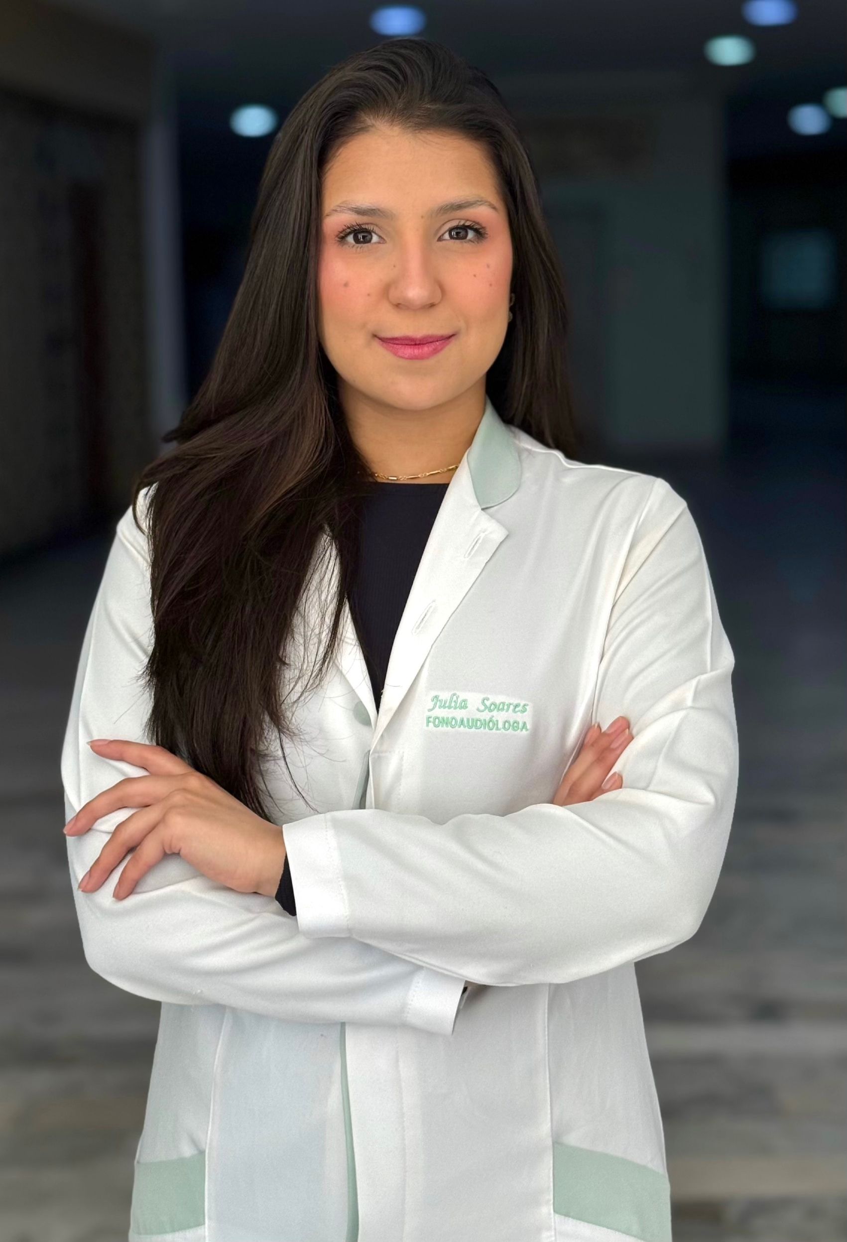 Retrato da fonoaudióloga Julia Soares